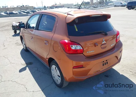 2018 Mitsubishi Mirage Es z USA, uszkodzony, nr VIN ML32A3HJ1JH011082